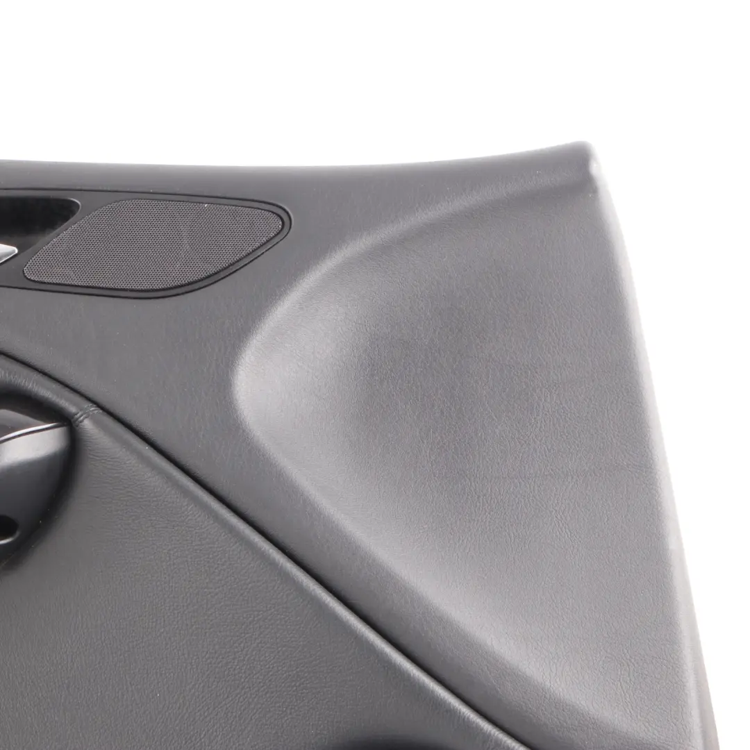 Reihe E46 Coupe Cabrio Türverkleidung Vorn Links Leder Montana Schwarz für BMW 3 mit Teilenummer 8224077 BMW 3 Reihe E46 Coupe Cabrio Türverkleidung Vorn Links Leder Montana Schwarz - SKU 8224077 - Teilenummer 8224077