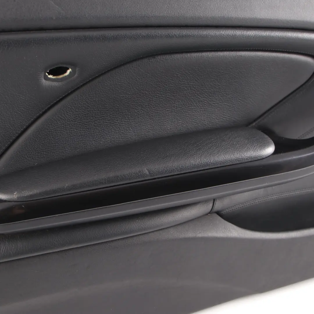 BMW 3 Reihe E46 Coupe Cabrio Türverkleidung Vorn Links Leder Montana Schwarz - SKU 8224077 - Teilenummer 8224077