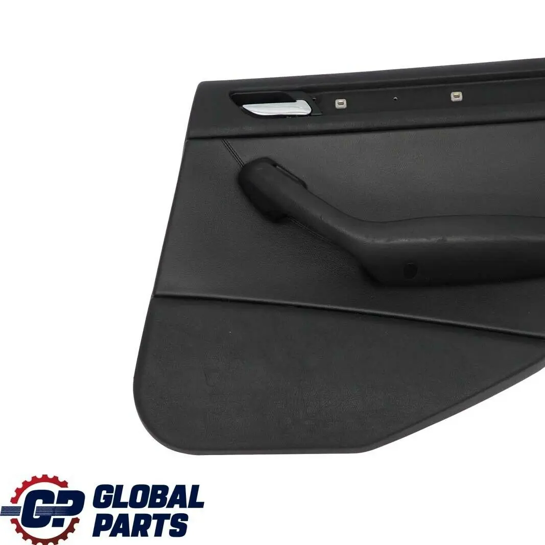 BMW E46 Berlina Pannello Porta Posteriore Destra Pelle Montana Nero - SKU 8224536 - Numero di parte 8224536
