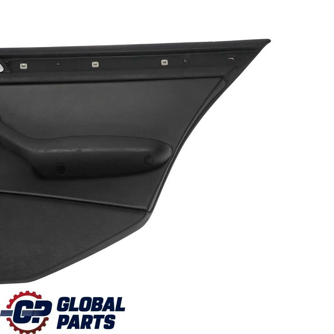 Right O/S Trim Panel Door Card Leather Montana Black to BMW 3 E46 Saloon Rear with Part number 8224536 BMW 3 E46 Saloon Rear Right O/S Trim Panel Door Card Leather Montana Black - SKU 8224536 - Part number 8224536
