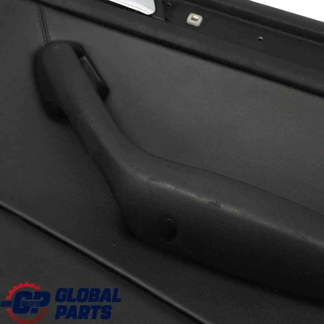 BMW E46 Berlina Pannello Porta Posteriore Destra Pelle Montana Nero - SKU 8224536 - Numero di parte 8224536