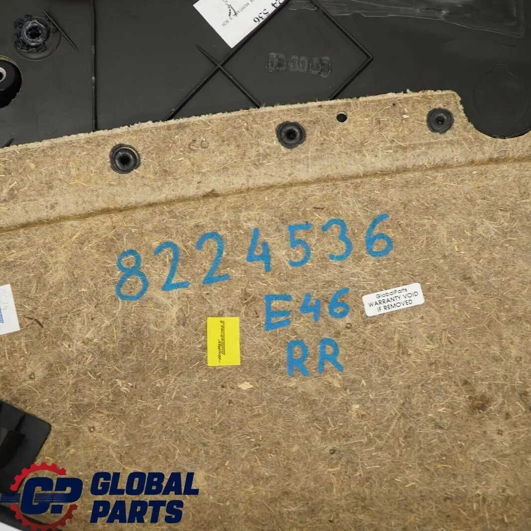 BMW E46 Boczek tapicerka drzwi prawy tył skóra - SKU 8224536 - Numer Części 8224536