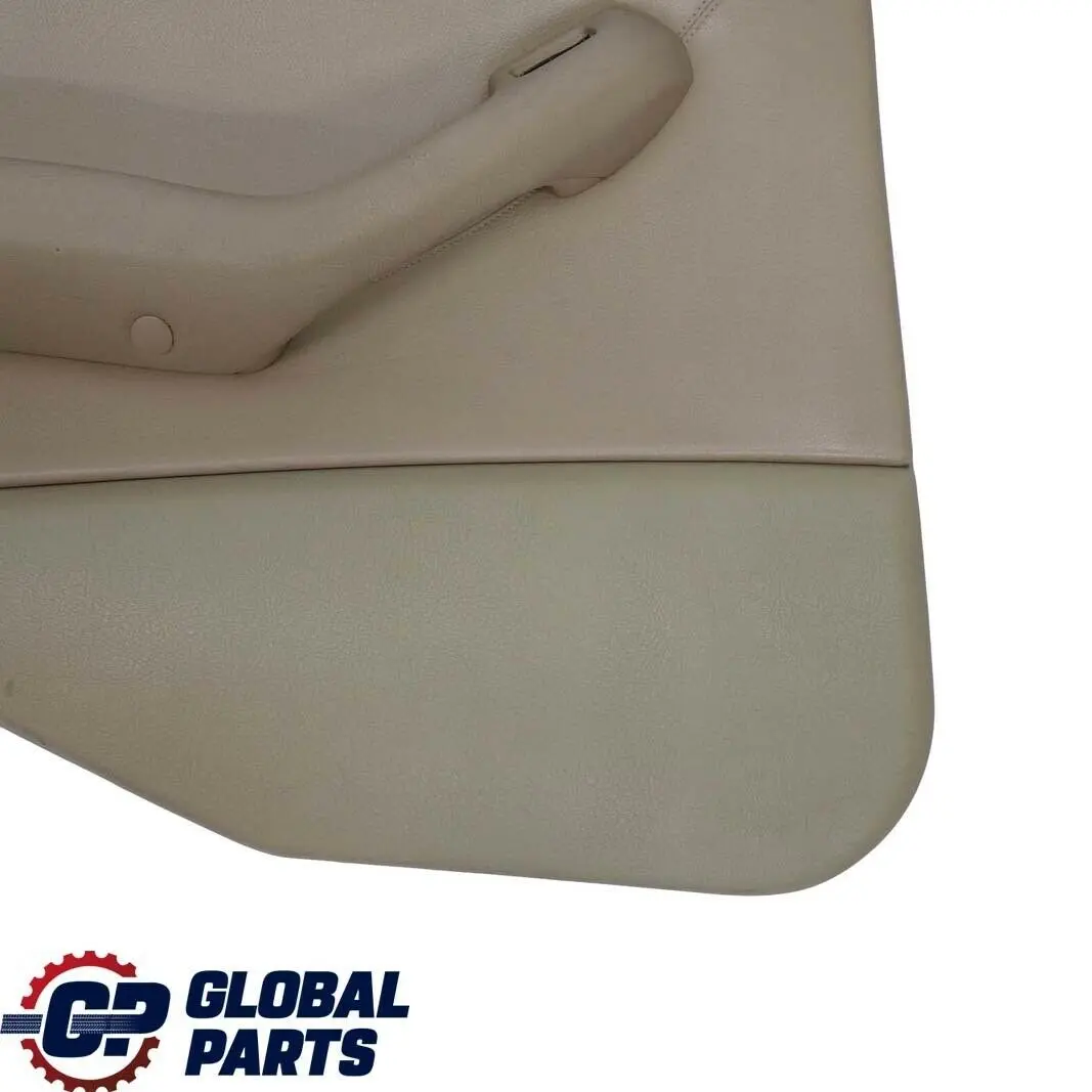 Left N/S Trim Panel Door Card Leather Light Beige to BMW 3 E46 Saloon Touring Rear with Part number 8224539 BMW 3 E46 Saloon Touring Rear Left N/S Trim Panel Door Card Leather Light Beige - SKU 8224539 - Part number 8224539