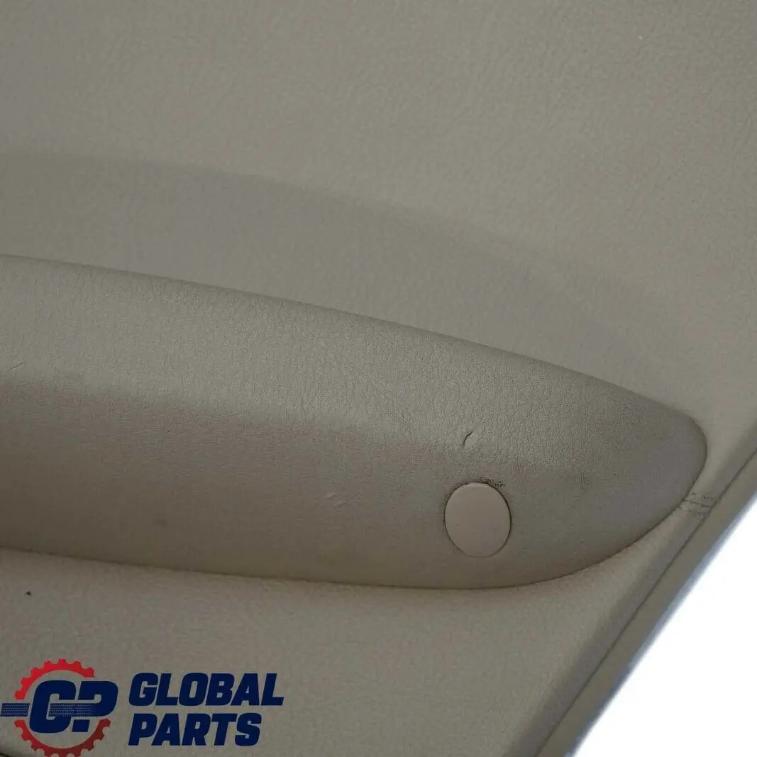 Right O/S Trim Panel Door Card Leather Beige to BMW 3 E46 Saloon Touring Rear with Part number 8224540 BMW 3 E46 Saloon Touring Rear Right O/S Trim Panel Door Card Leather Beige - SKU 8224540 - Part number 8224540