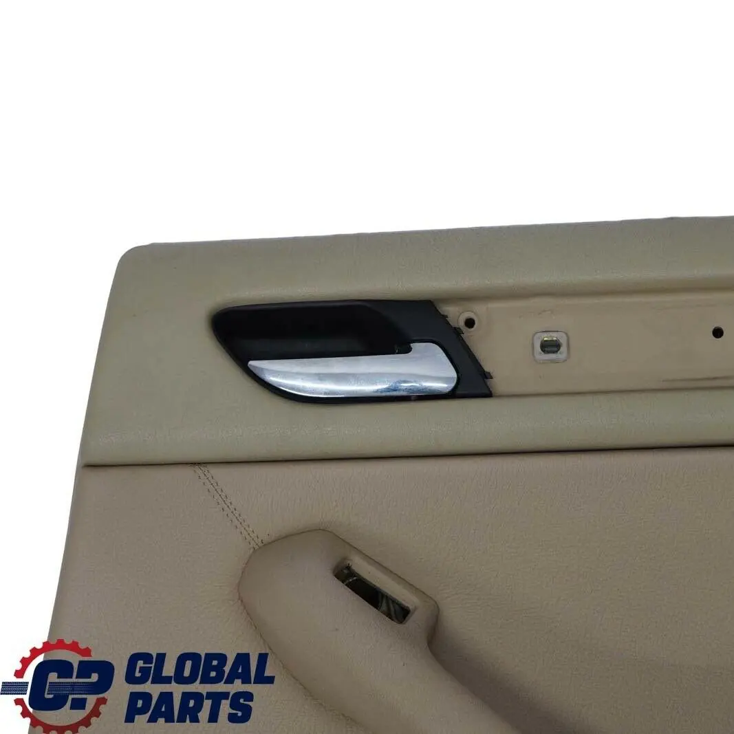 BMW 3 E46 Limousine Kombi Türverkleidung Hinten Rechts Leder Montana Beige - SKU 8224540 - Teilenummer 8224540