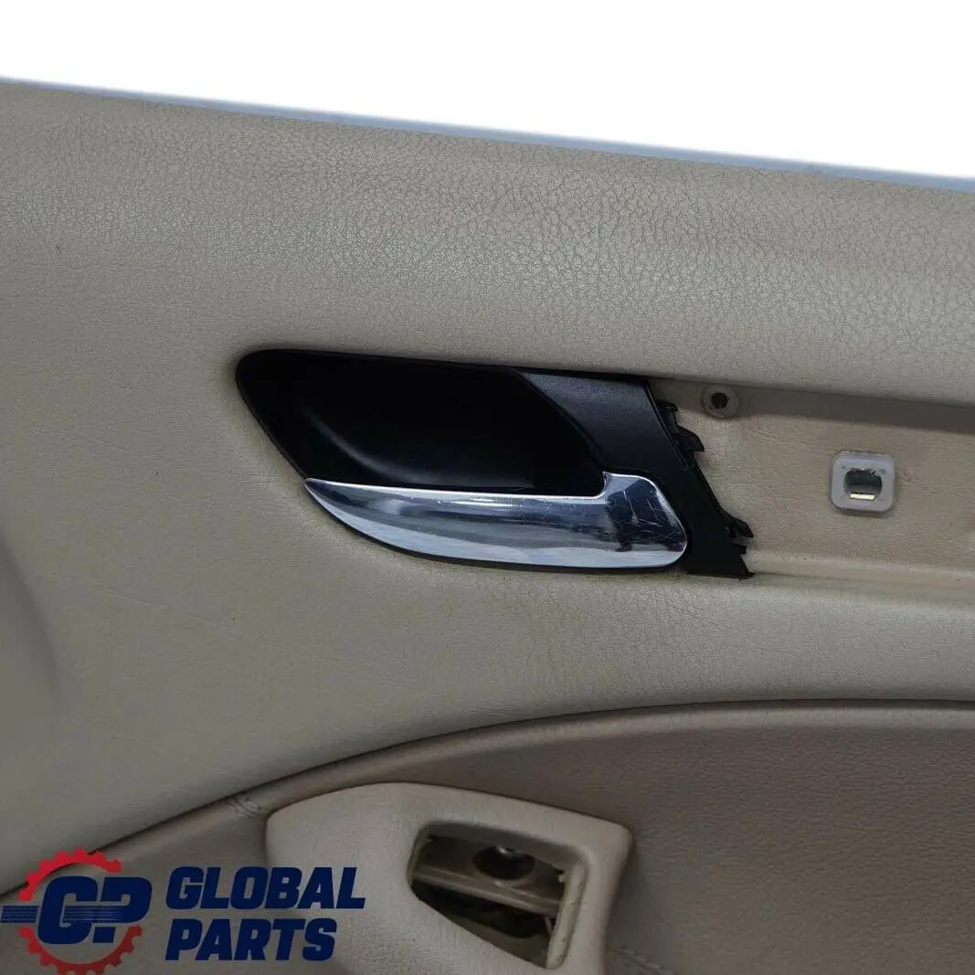 Embellecedor Panel Puerta Delantera Derecha Cuero Beige para BMW E46 Berlina Touring con número de pieza 8224600 BMW E46 Berlina Touring Embellecedor Panel Puerta Delantera Derecha Cuero Beige - SKU 8224600 - Número de pieza 8224600