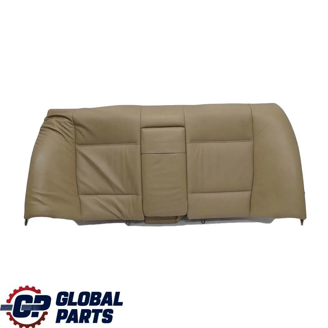 BMW 3 E46 Saloon Rear Seat Back Backrest Cover Leather Montana Light Beige - SKU 8225910 - Part number 8225910