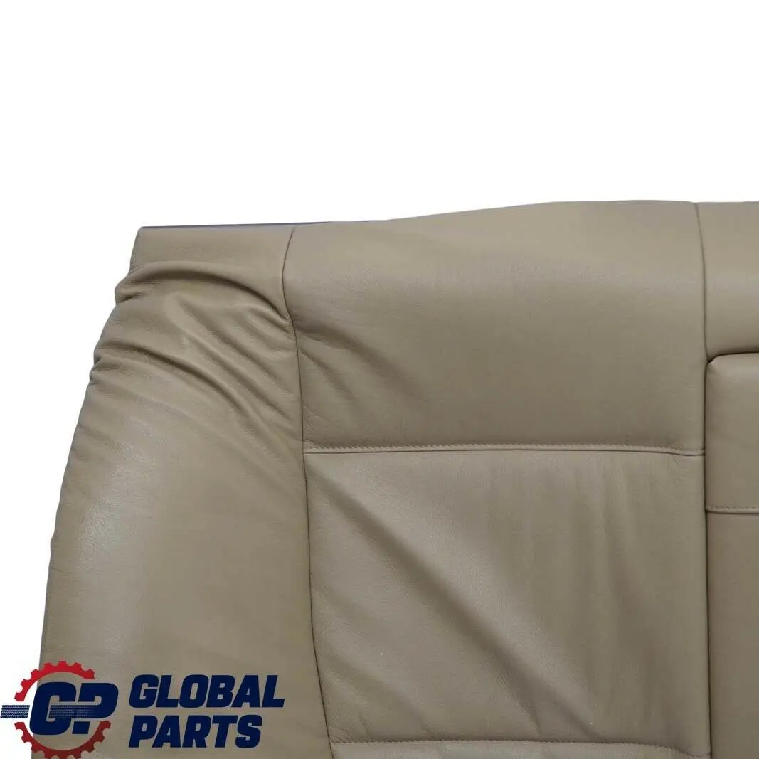 Back Backrest Cover Leather Montana Light Beige to BMW 3 E46 Saloon Rear Seat with Part number 8225910 BMW 3 E46 Saloon Rear Seat Back Backrest Cover Leather Montana Light Beige - SKU 8225910 - Part number 8225910