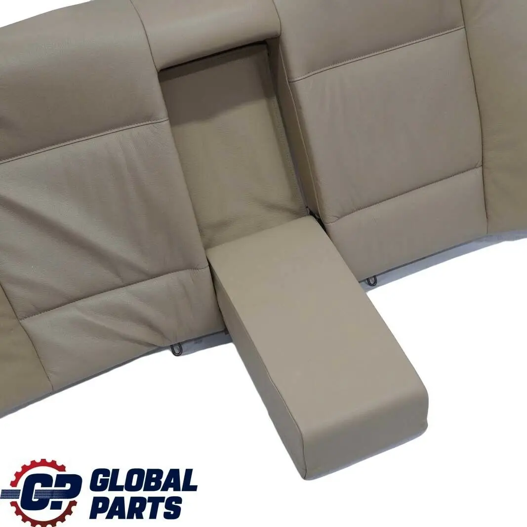 BMW 3 E46 Saloon Rear Seat Back Backrest Cover Leather Montana Light Beige - SKU 8225910 - Part number 8225910