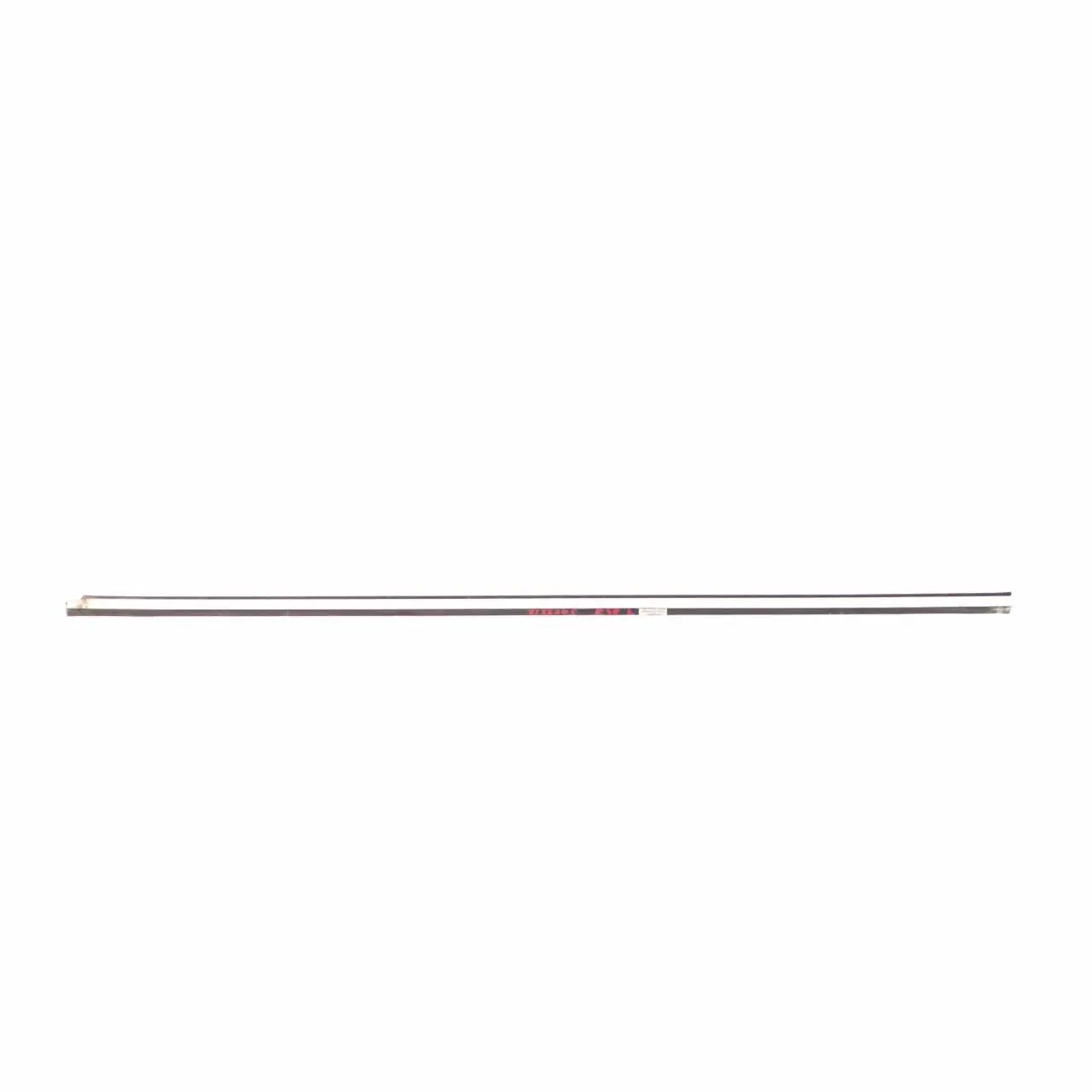 Striscia parasole porta BMW E46 Coupe Convertible anteriore sinistra Cromo