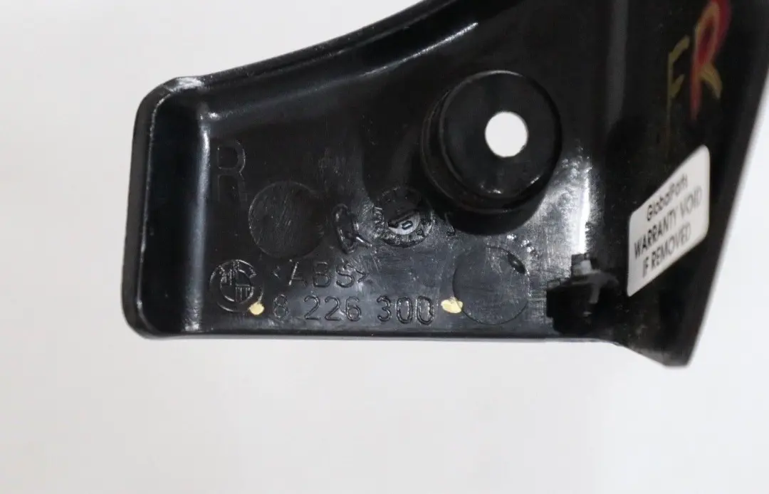 BMW X5 E53 Copertura Intra Frontale Destro Nero 8226300 - SKU 8226408 - Numero di parte 8226408