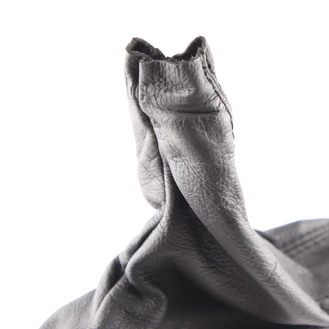 BMW E46 Handbrake Lever Cover Black Leather - SKU 8227928-1 - Part number 8227928