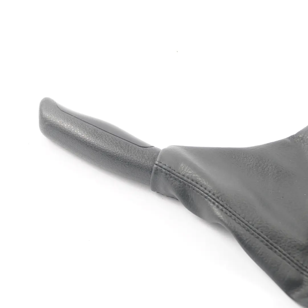 cuero de la palanca freno mano Cubierta del panel Negro Trim para BMW E46 de con número de pieza 8227928 BMW E46 de cuero de la palanca freno mano Cubierta del panel Negro Trim - SKU 8227928 - Número de pieza 8227928