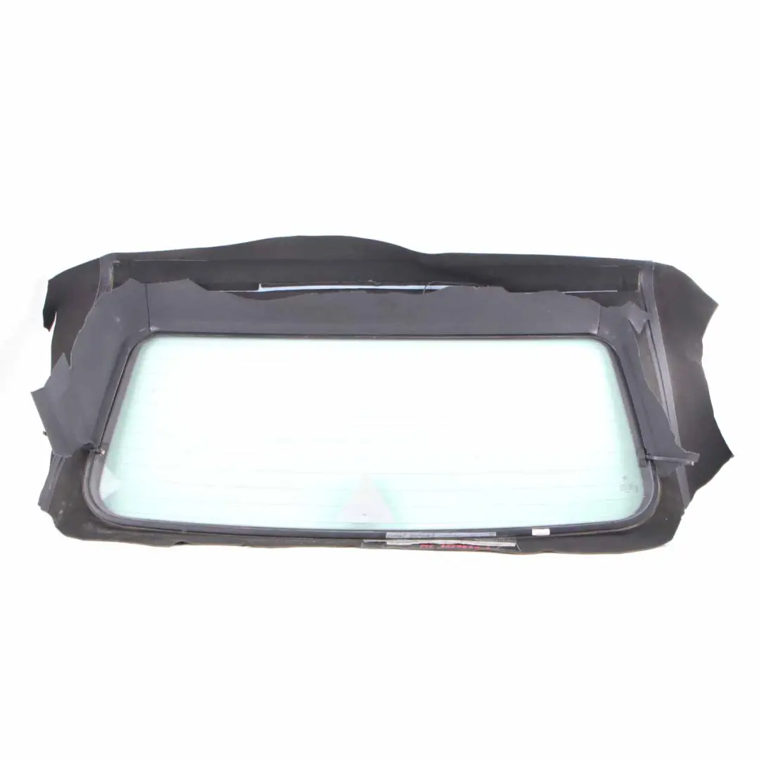 Window Folding Top Glass Glazing AS2 to BMW E46 Convertible Cabrio Rear with Part number 8229839 BMW E46 Convertible Cabrio Rear Window Folding Top Glass Glazing AS2 - SKU 8229839-1 - Part number 8229839
