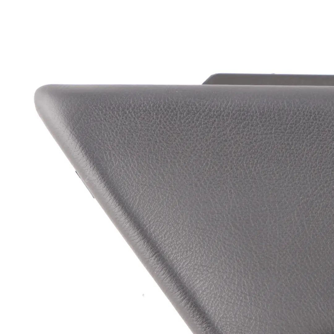 Left N/S Lateral Trim Panel Card Insert Leather Black to BMW E46 Convertible Rear with Part number 8233333 BMW E46 Convertible Rear Left N/S Lateral Trim Panel Card Insert Leather Black - SKU 8233333 - Part number 8233333