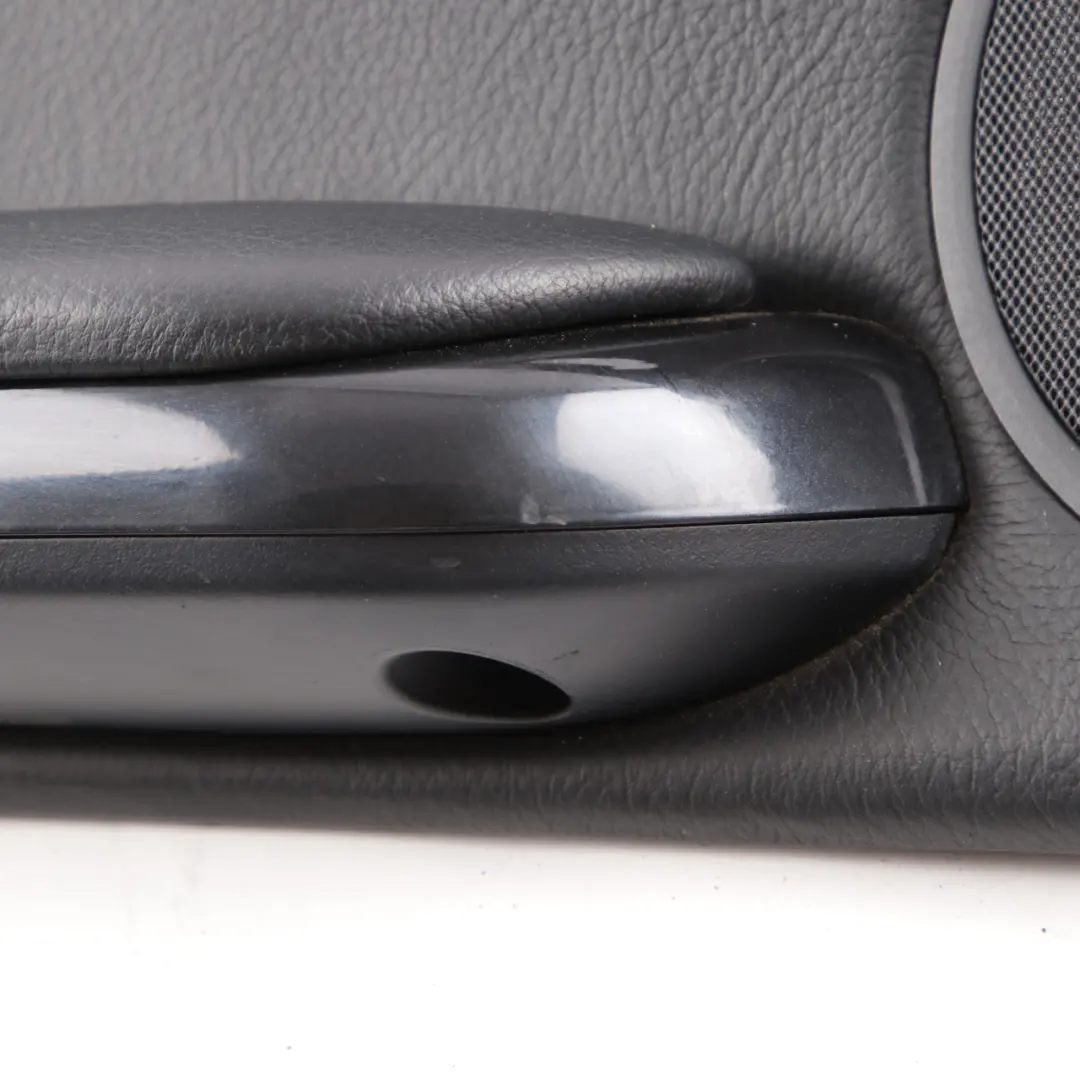 BMW 3 E46 Cabrio Seitenverkleidung Hinten Links Leder Montana Schwarz - SKU 8233333 - Teilenummer 8233333