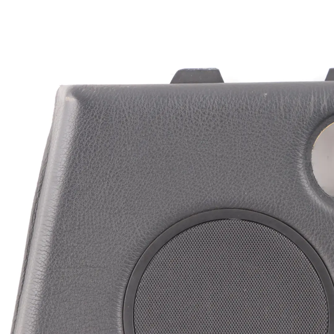 BMW E46 Convertible Rear Right O/S Lateral Trim Panel Card Insert Leather Black - SKU 8233334 - Part number 8233334
