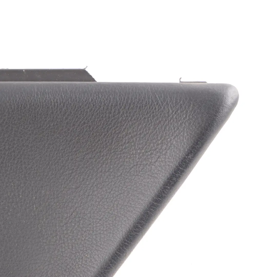 Right O/S Lateral Trim Panel Card Insert Leather Black to BMW E46 Convertible Rear with Part number 8233334 BMW E46 Convertible Rear Right O/S Lateral Trim Panel Card Insert Leather Black - SKU 8233334 - Part number 8233334