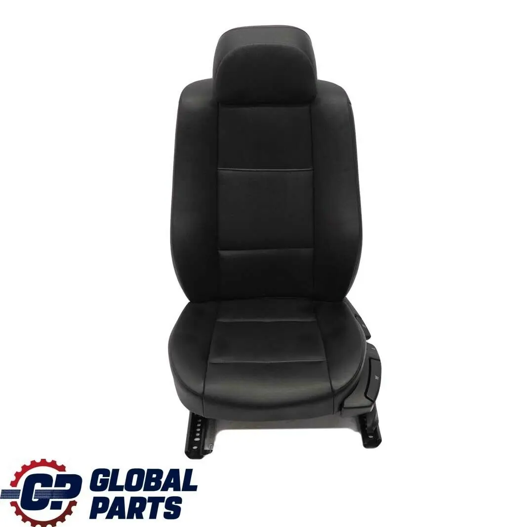 BMW 3 Series E46 Saloon Touring Black Leather Front Left N/S Seat