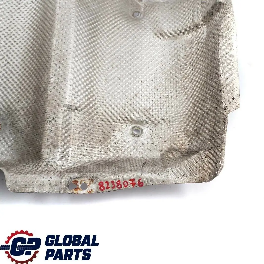 Silencer Heat Insulation Plate Shield to BMW 7 Series E65 E66 Rear with Part number 8238076 BMW 7 Series E65 E66 Rear Silencer Heat Insulation Plate Shield - SKU 8238076 - Part number 8238076