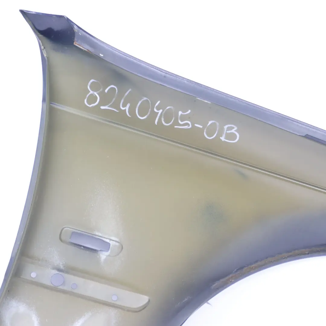 BMW E46 Delantero Izquierdo Panel Lateral Guardabarros Wing Orienblau Azul 317 - SKU 8240405-OB - Número de pieza 8240406