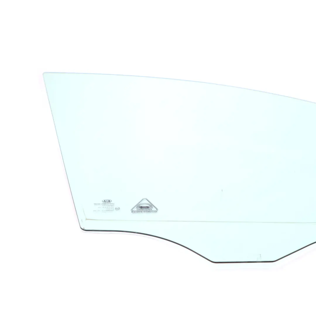 Door Window Glass Front Left N/S Green Glazing AS2 to Kia Ceed I with Part number 824111H020 Kia Ceed I Door Window Glass Front Left N/S Green Glazing AS2 - SKU 824111H020 - Part number 824111H020