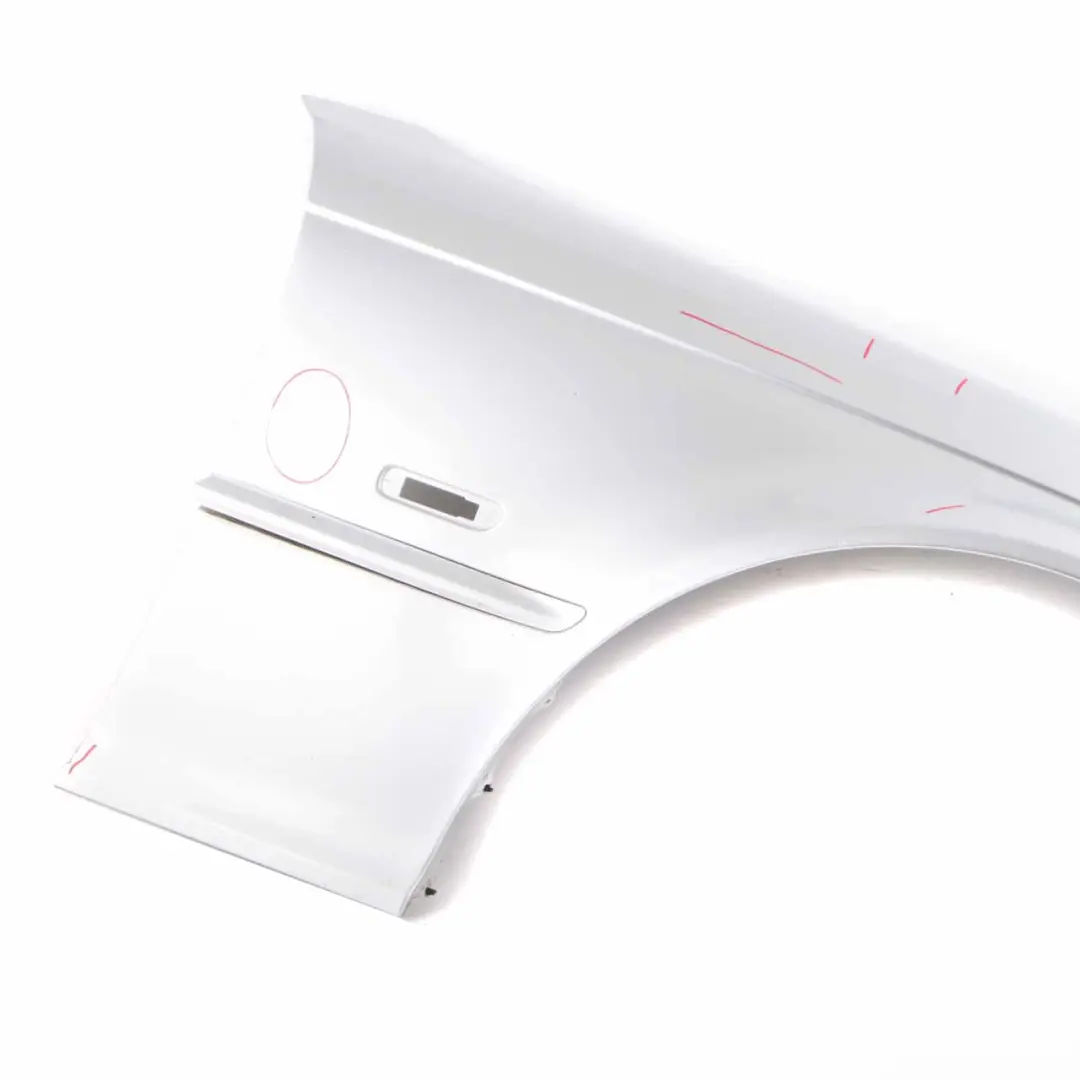 Side Panel BMW E46 Coupe Cabrio Front Right O/S Wing Fender Titan Silver - 354 to with Part number 8241440 Side Panel BMW E46 Coupe Cabrio Front Right O/S Wing Fender Titan Silver - 354 - SKU 8241440-TS - Part number 8241440