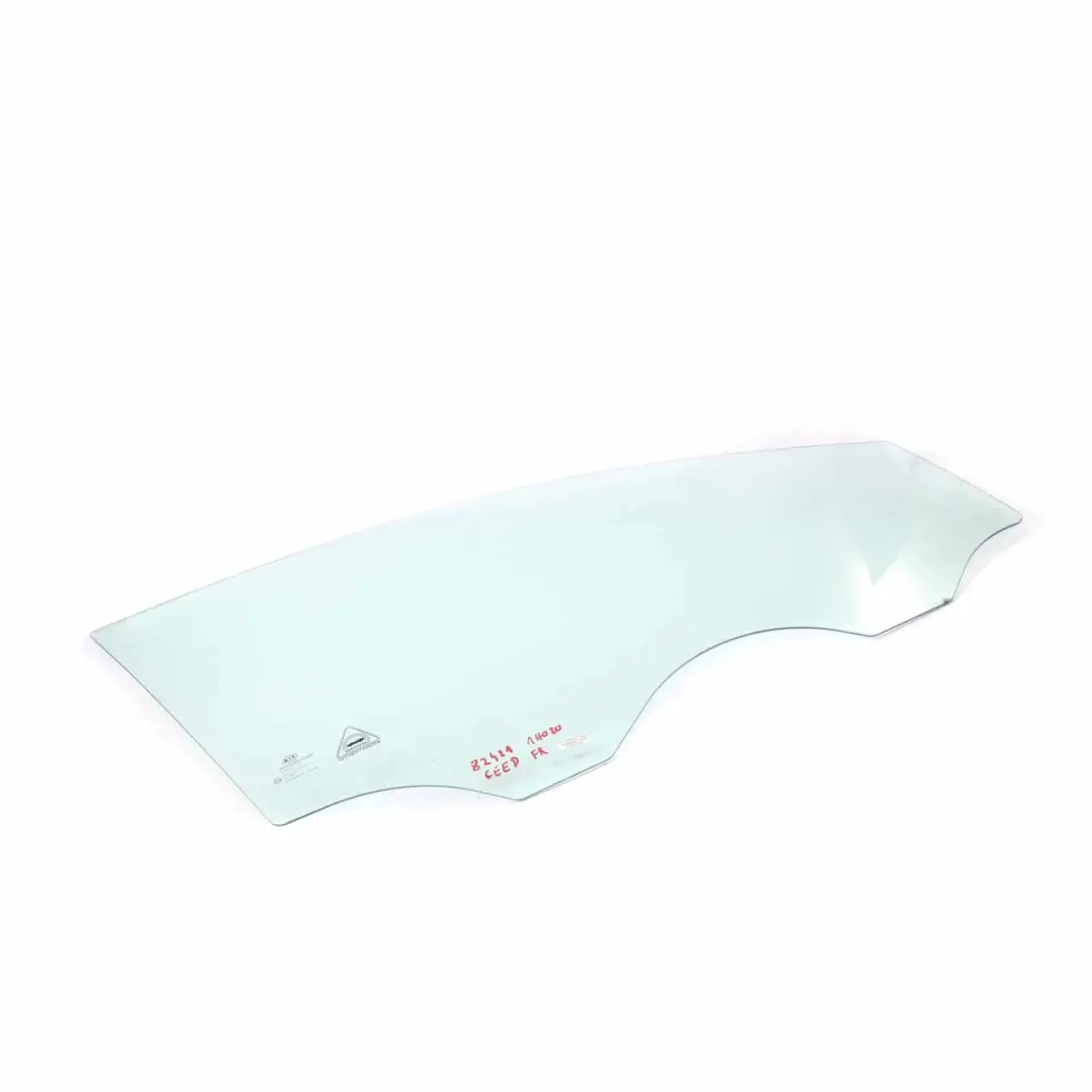 Puerta Ventana Vidrio Delantero Derecho Acristalamiento AS2 para Kia Ceed con número de pieza 824211H020 Kia Ceed Puerta Ventana Vidrio Delantero Derecho Acristalamiento AS2 - SKU 824211H020 - Número de pieza 824211H020