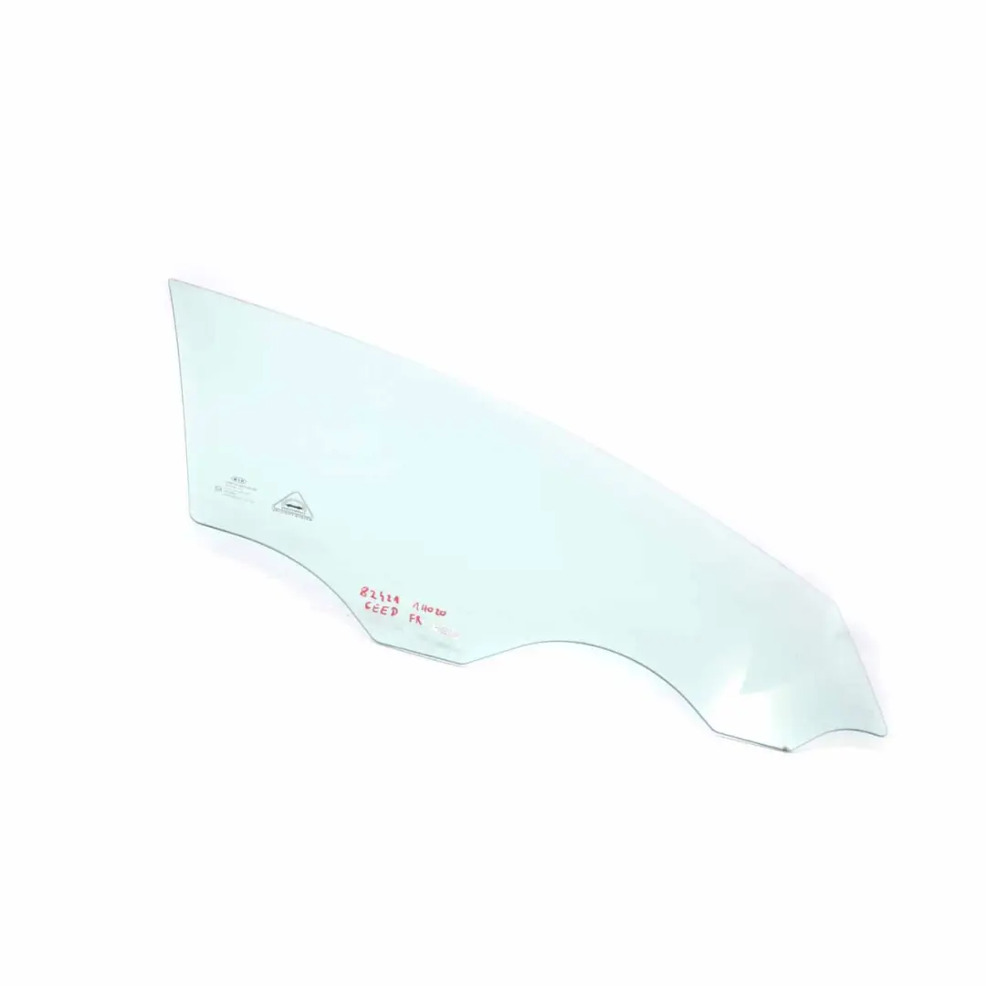 Puerta Ventana Vidrio Delantero Derecho Acristalamiento AS2 para Kia Ceed con número de pieza 824211H020 Kia Ceed Puerta Ventana Vidrio Delantero Derecho Acristalamiento AS2 - SKU 824211H020 - Número de pieza 824211H020
