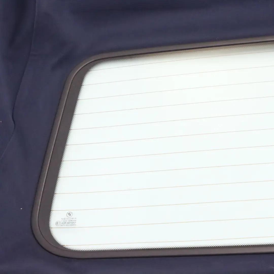 Soft Top Folding Roof Cover Cloth Dunkelblau to BMW E46 Cabrio Convertible with Part number 8243262 BMW E46 Cabrio Convertible Soft Top Folding Roof Cover Cloth Dunkelblau - SKU 8243262 - Part number 8243262