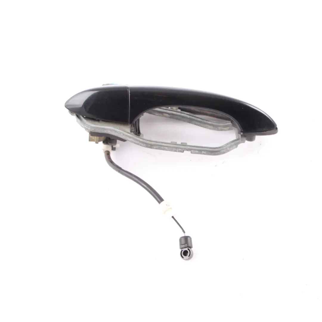 BMW X5 E53 Handgriff Tür hinten rechts Außen Träger Schwarz Saphir - 475 - SKU 8243636-BS - Teilenummer 8243636