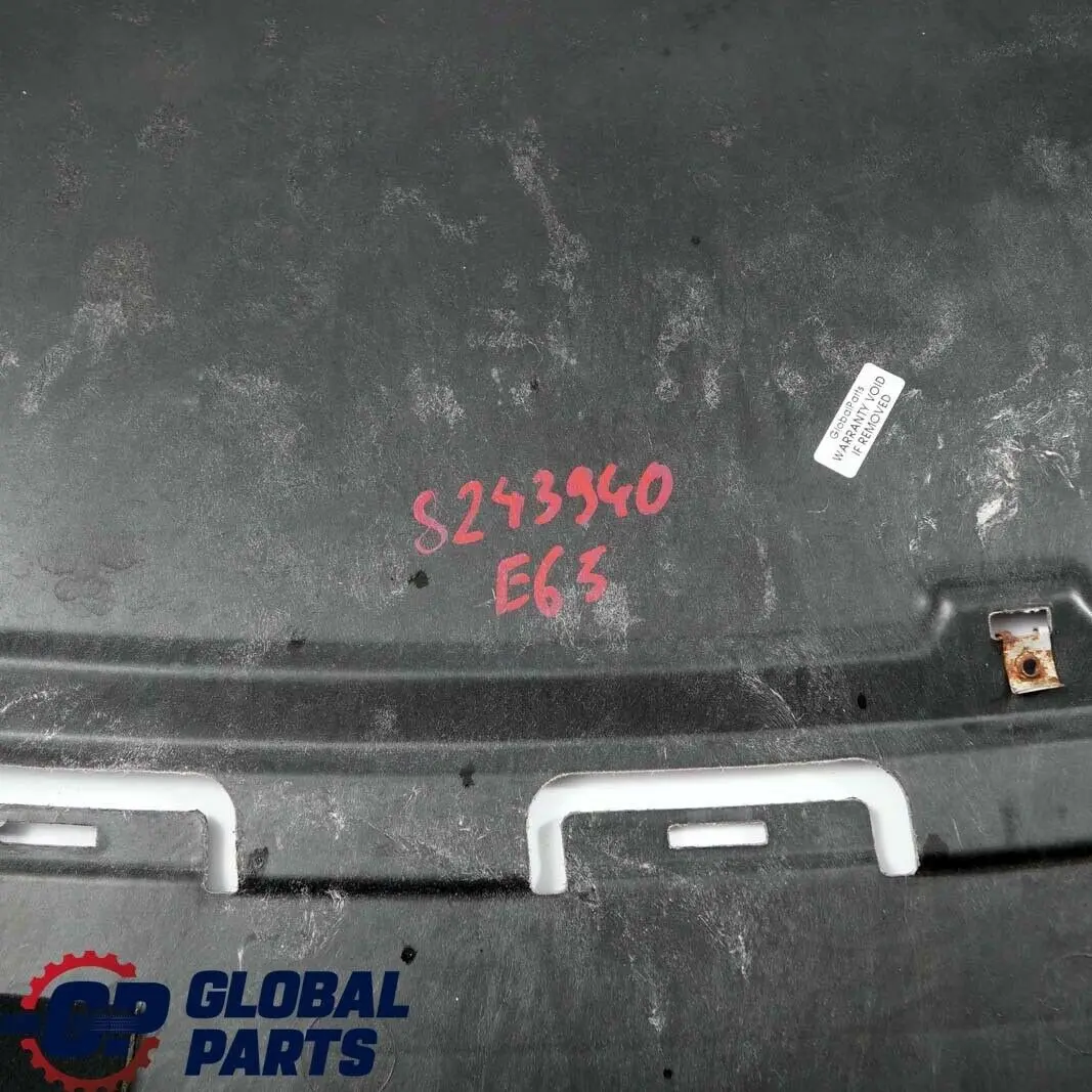 Compartment Screening Panel to BMW 7 Series E65 E66 Petrol Engine with Part number 8243940 BMW 7 Series E65 E66 Petrol Engine Compartment Screening Panel - SKU 8243940 - Part number 8243940