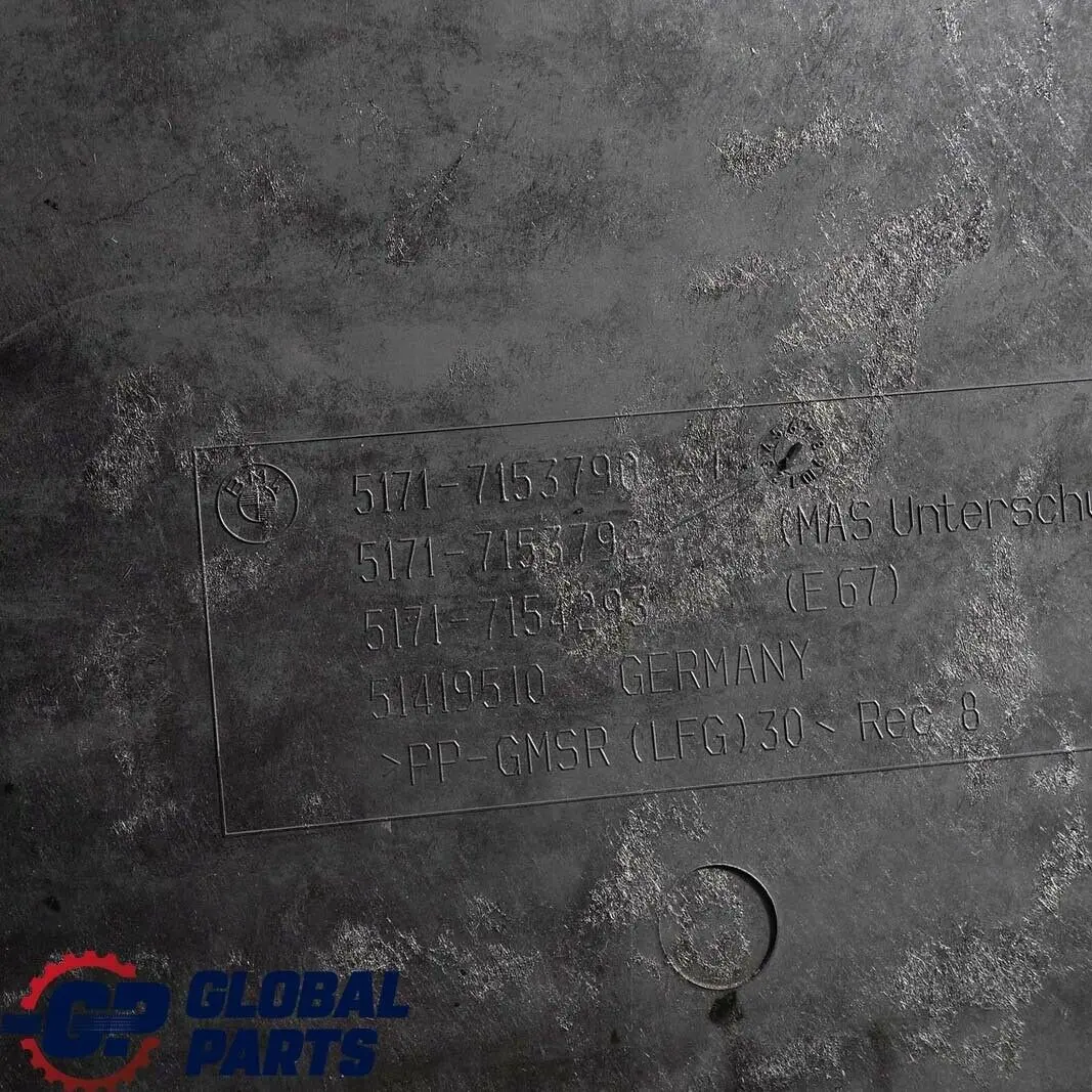 Reihe E65 E66 Benzin Motor Motorraum Abschirmung Vorn für BMW 7 mit Teilenummer 8243940 BMW 7 Reihe E65 E66 Benzin Motor Motorraum Abschirmung Vorn - SKU 8243940 - Teilenummer 8243940