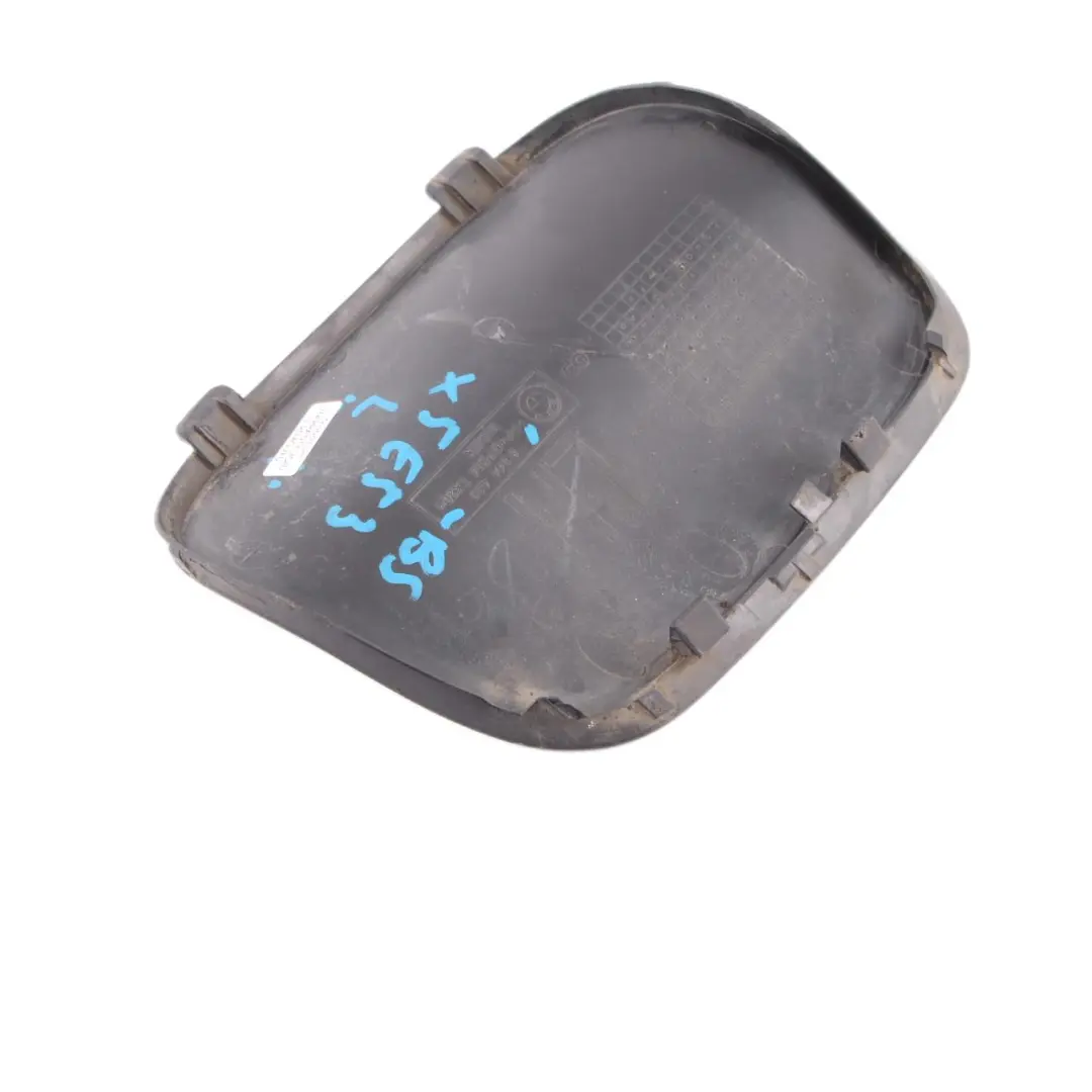 BMW X5 E53 Bumper Cover Rear Left N/S Exhaust Hole Cover Cap Black Sapphire 475 - SKU 8244439-BS - Part number 8244439