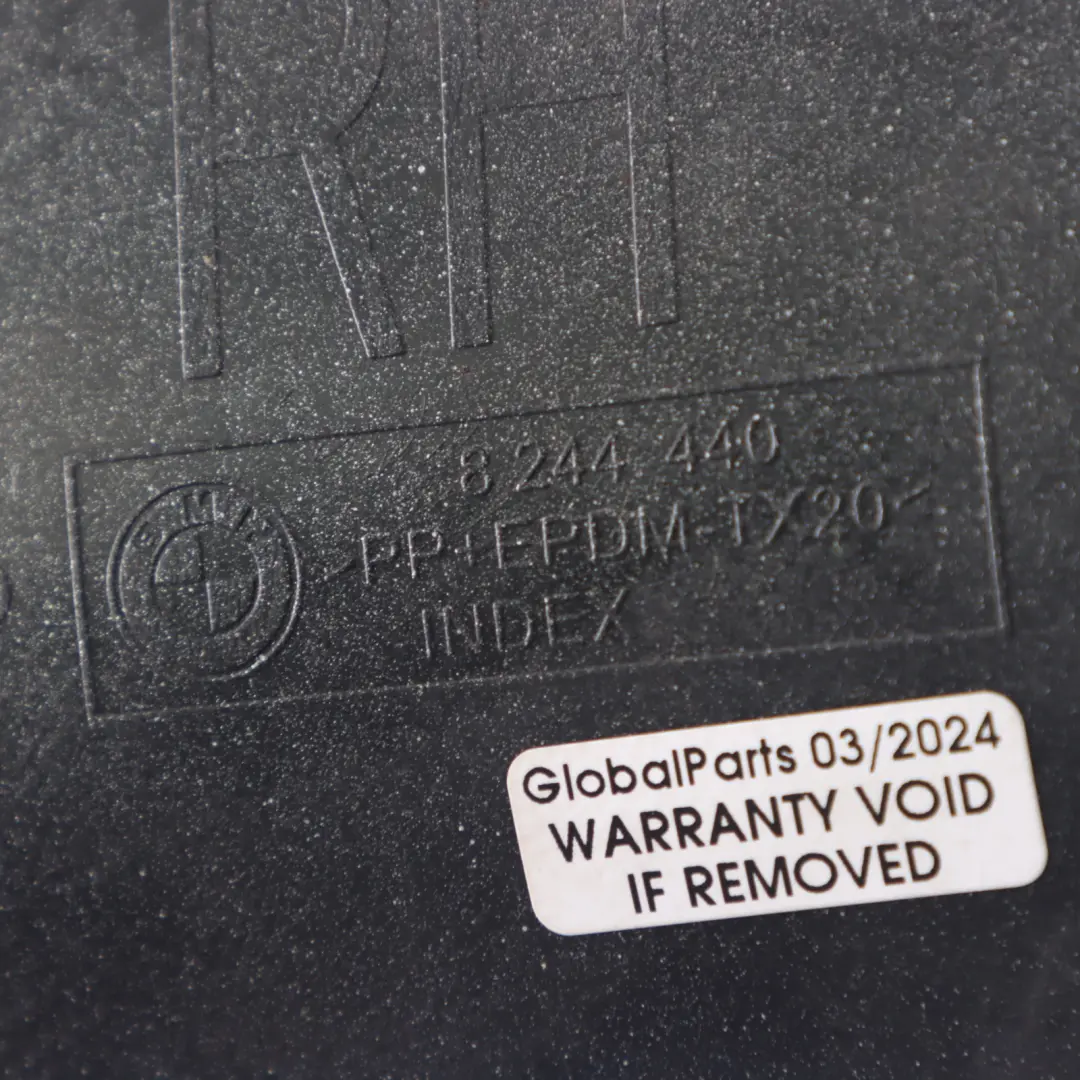 BMW X5 E53 M57 Tapa Parachoques Trasero Derecho Titan Plata - 354 - SKU 8244440-TS - Número de pieza 8244440