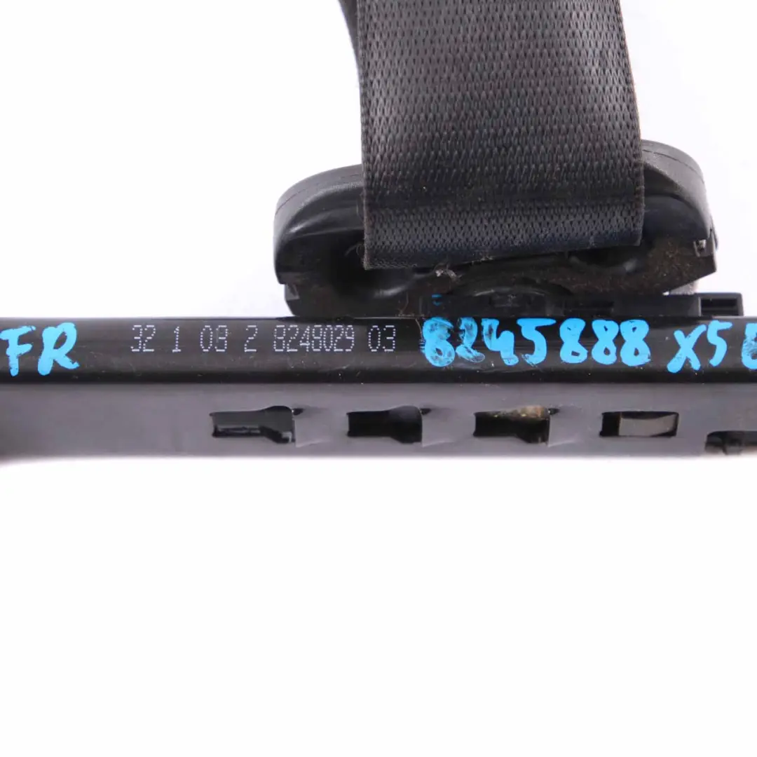 Seatbelt Upper Belt Front Right O/S Black to BMW X5 E53 with Part number 8245888 BMW X5 E53 Seatbelt Upper Belt Front Right O/S Black - SKU 8245888 - Part number 8245888