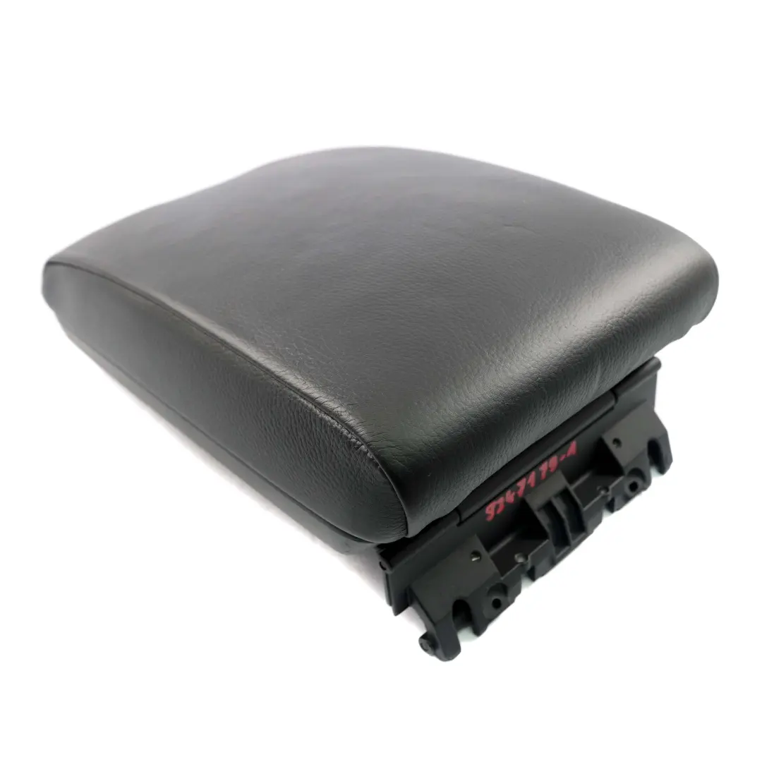 Leather Cover Centre Console Armrest Schwarz Black to BMW X5 Series E53 with Part number 8247179 BMW X5 Series E53 Leather Cover Centre Console Armrest Schwarz Black - SKU 8247179-1 - Part number 8247179