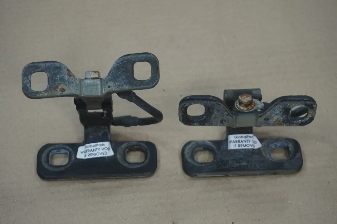 BMW X5 Series E53 Boot Trunk Left Right N/O/S Upper Hinges Set Black - SKU 8247667 - Part number 8247667