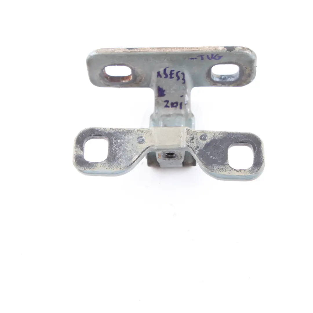 BMW X5 E53 Boot Hinge Trunk Lid Left Upper Hinge N/S Türkisgrau Turquoise Grey - SKU 8247667-TUG - Part number 7006121