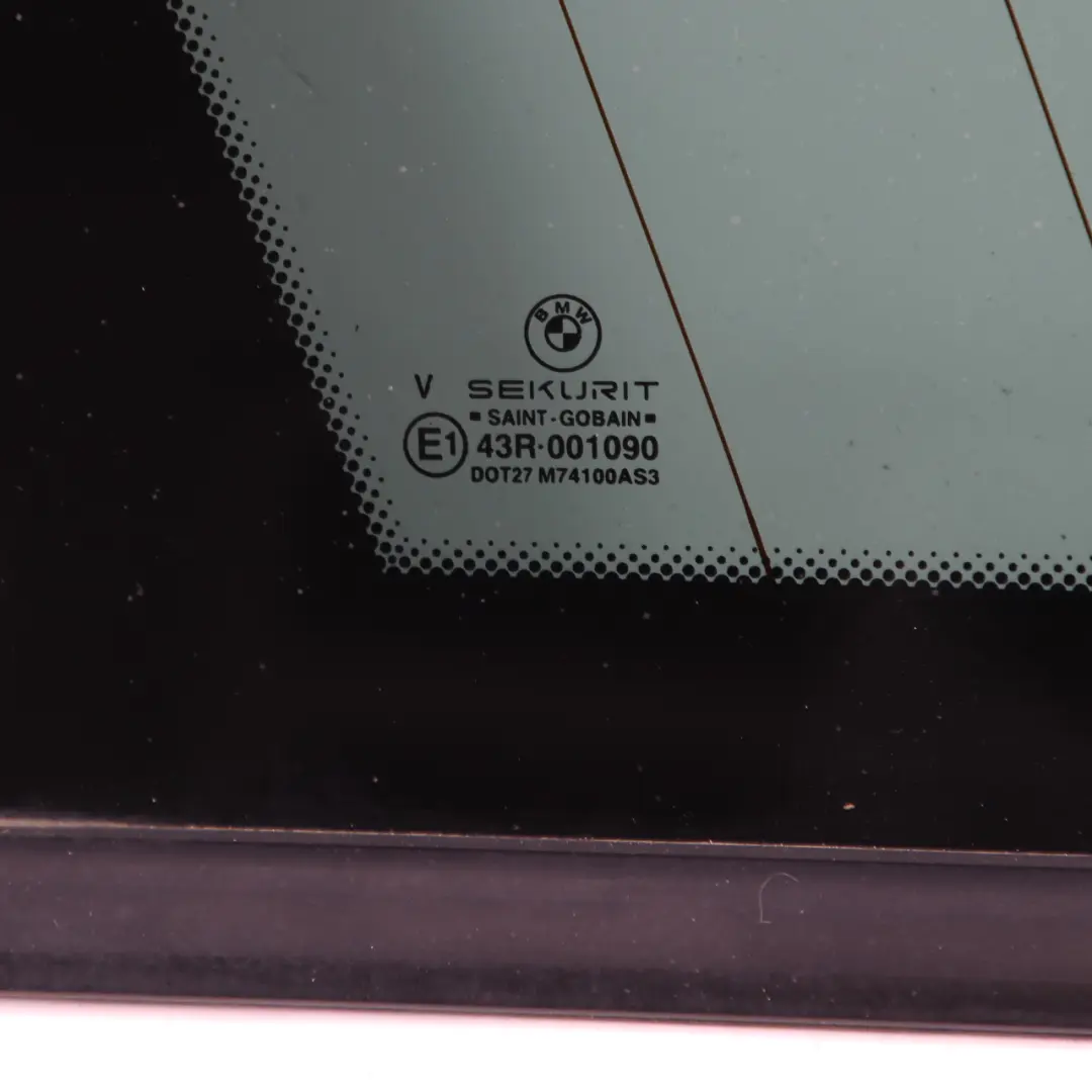 BMW X5 er E53 Seitenscheibe schwarz mit Dichtung links 4MM AS3 - SKU 8249935-1 - Teilenummer 8249935