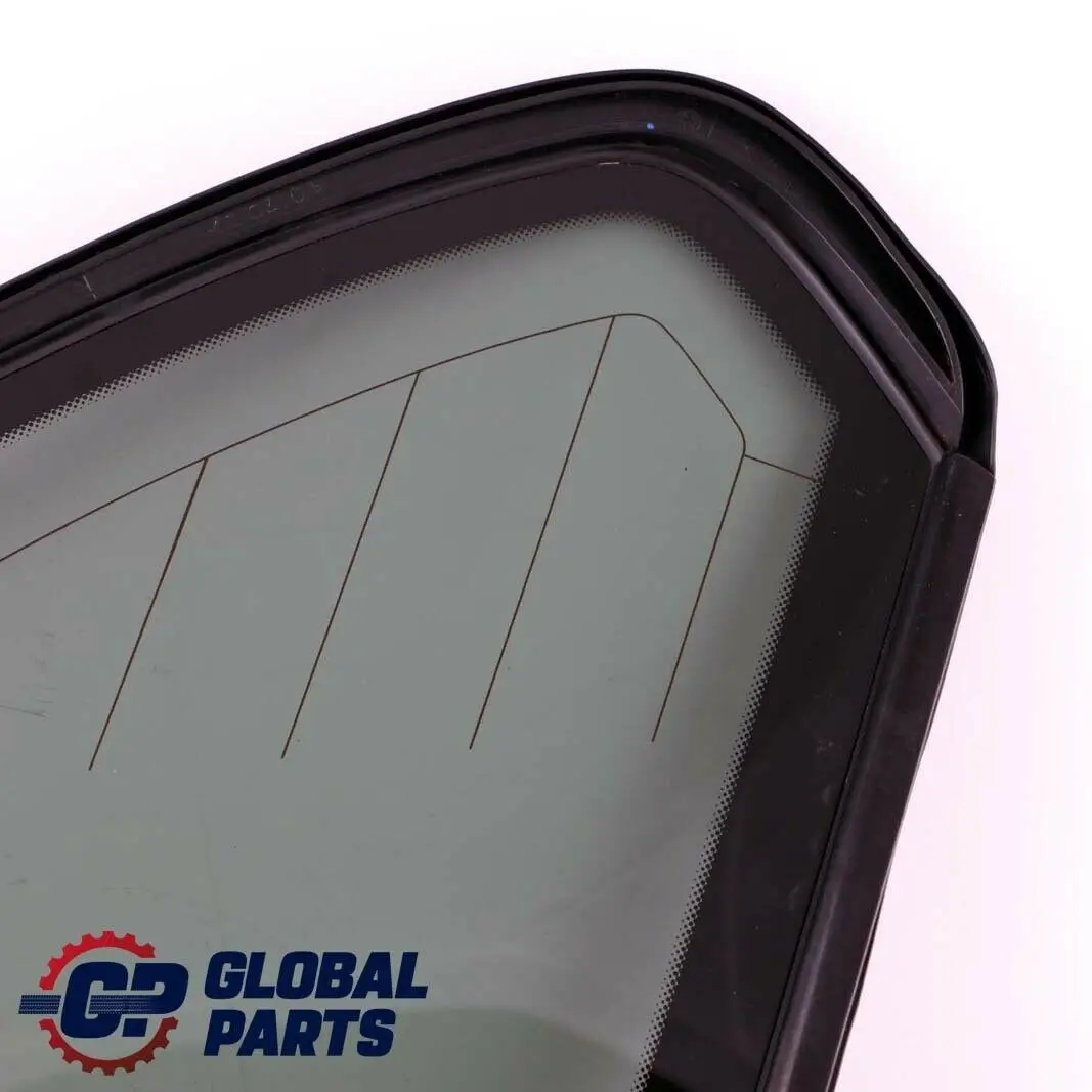 Lado Trasero Izquierdo Cristal Verde AS3 para BMW X5 E53 con número de pieza 8249935 BMW X5 E53 Lado Trasero Izquierdo Cristal Verde AS3 - SKU 8249935 - Número de pieza 8249935