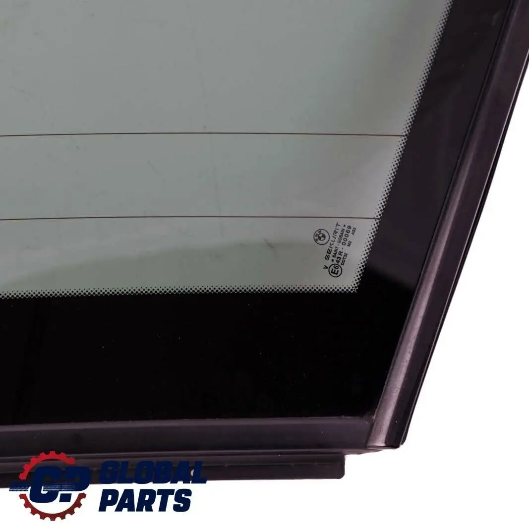 BMW X5 er E53 Seitenscheibe schwarz mit Dichtung links 4MM AS3 - SKU 8249935-3 - Teilenummer 8249935