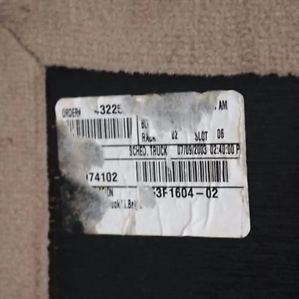 BMW X5 E53 Floor Carpet Luggage Compartment Hellbeige Beige - SKU 8250030 - Part number 8250030