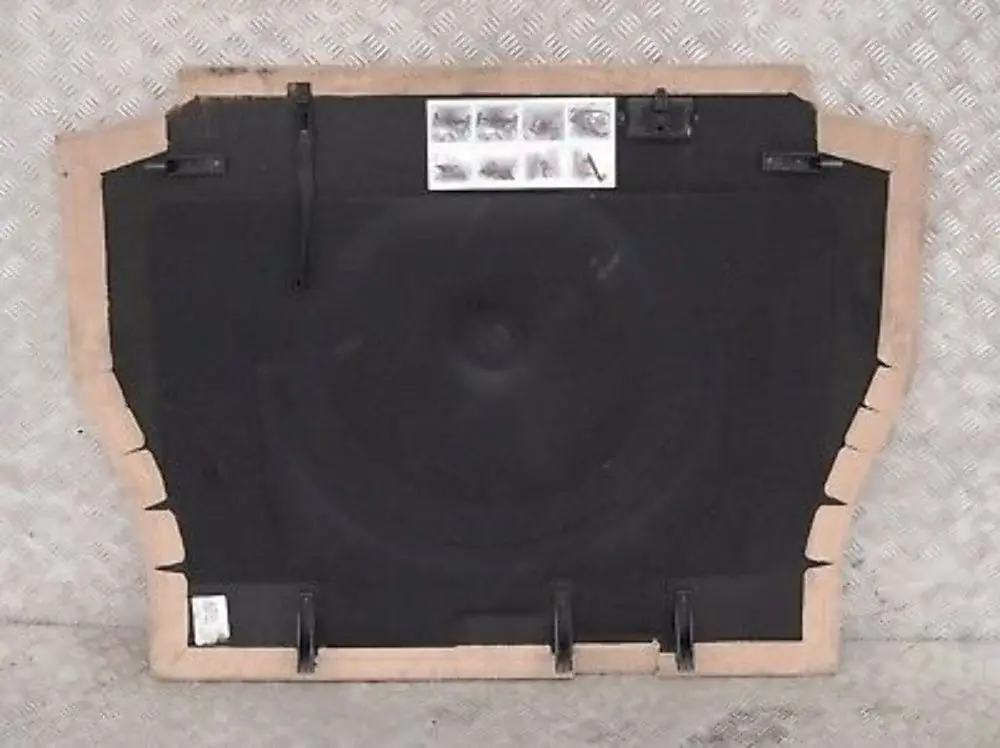 BMW X5 E53 Floor Carpet Luggage Compartment Hellbeige Beige - SKU 8250030 - Part number 8250030