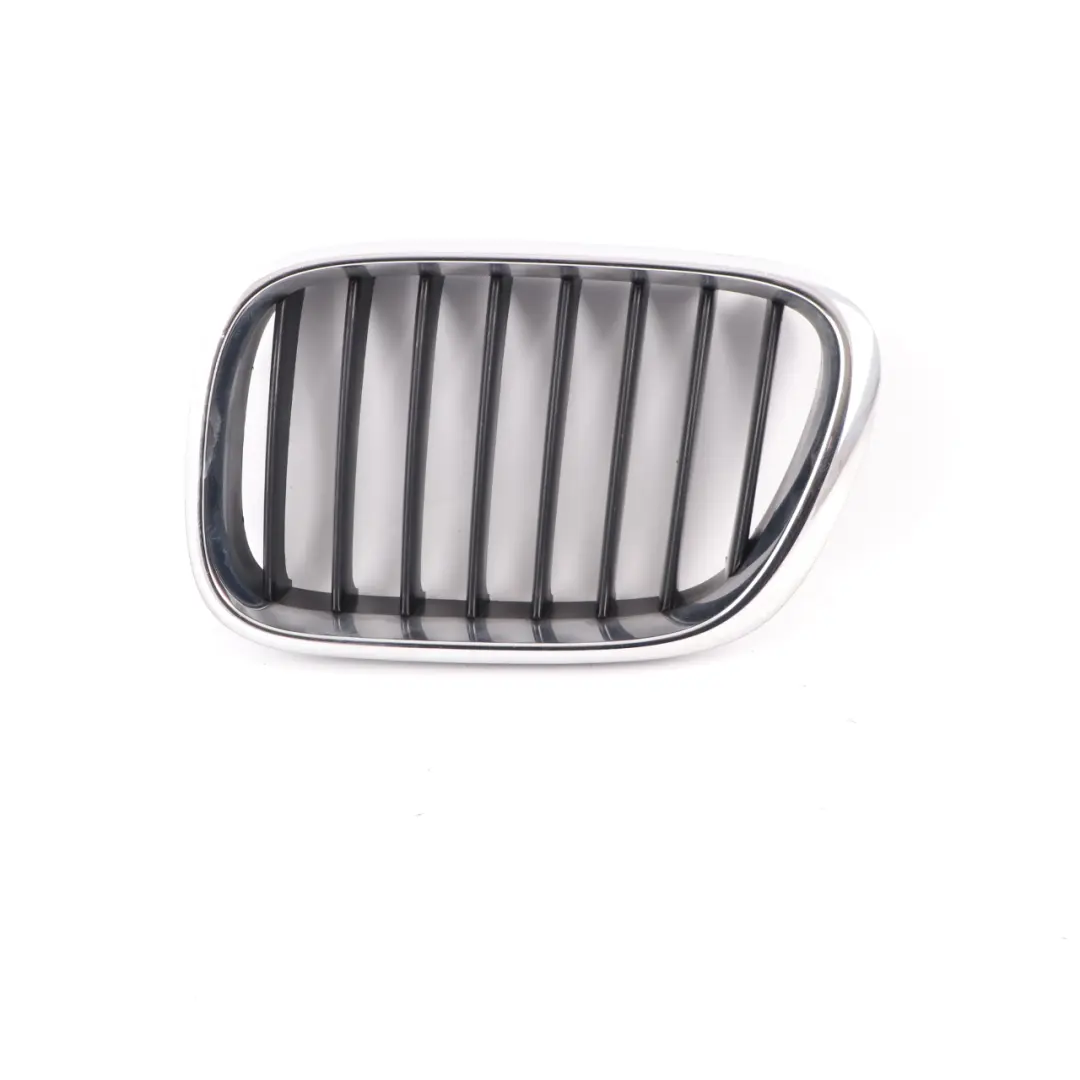 Front Left Grille N/S Trim Panel Cover Bumper Kidney Chrome to BMW X5 E53 with Part number 8250051 BMW X5 E53 Front Left Grille N/S Trim Panel Cover Bumper Kidney Chrome - SKU 8250051-3 - Part number 8250051