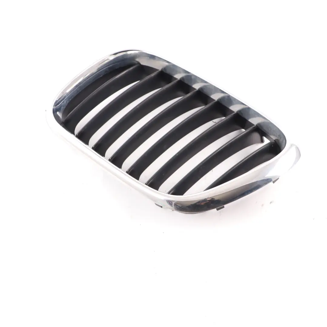 Front Left Grille N/S Trim Panel Cover Bumper Kidney Chrome to BMW X5 E53 with Part number 8250051 BMW X5 E53 Front Left Grille N/S Trim Panel Cover Bumper Kidney Chrome - SKU 8250051-3 - Part number 8250051