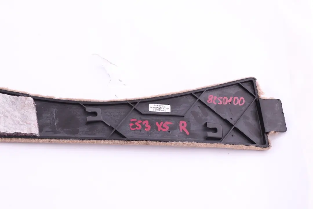 BMW X5 Series E53 Centre Console Front Right Side Trim Panel O/S Beige 8250098 - SKU 8250100 - Part number 8250100