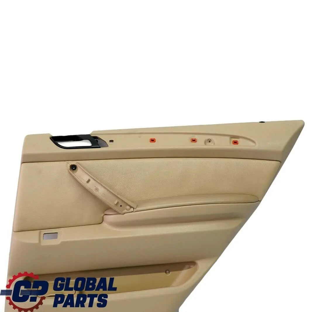 Right O/S Door Card Trim Panel Leather Beige to BMW X5 Series E53 1 Rear with Part number 8250208 BMW X5 Series E53 1 Rear Right O/S Door Card Trim Panel Leather Beige - SKU 8250208-1 - Part number 8250208