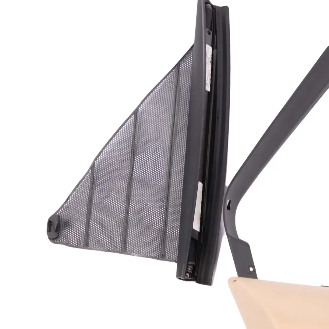 Door Card BMW X5 E53 Rear Left N/S Trim Panel Leather Beige with Roller Blind to with Part number 8250209 Door Card BMW X5 E53 Rear Left N/S Trim Panel Leather Beige with Roller Blind - SKU 8250209-1 - Part number 8250209