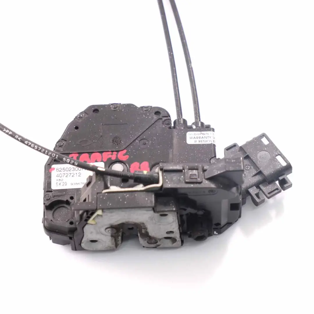 Renault Trafic Serrure porte arrière droite Mécanisme de verrouillage - SKU 825023007R - Numéro de pièce 825023007R